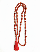 Чотки з Рудракші з вузлами 108 намистин d 8мм, фото 2