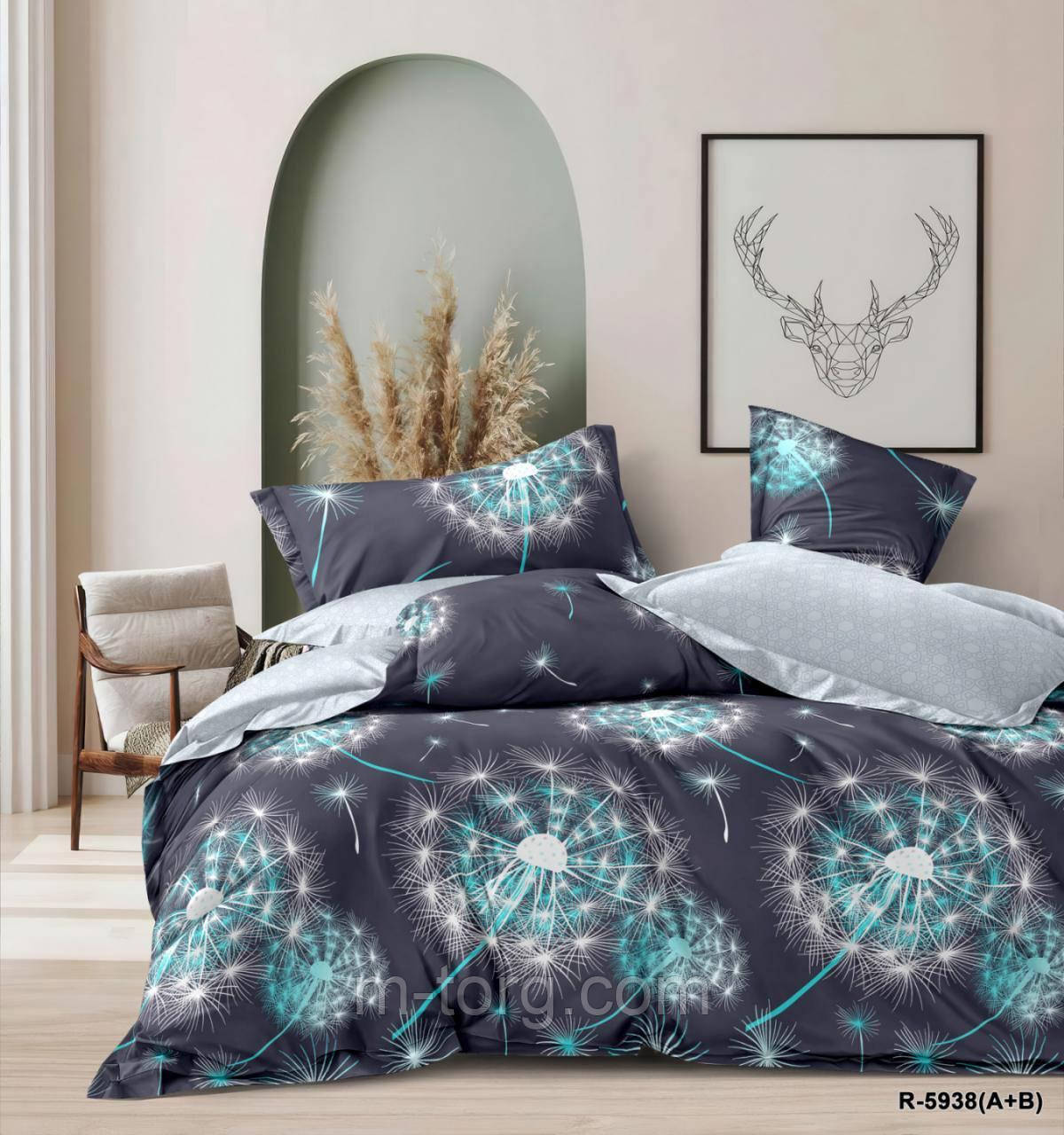 Комплект постільної білизни євро розмір 200/220 см,простистий 200/220 см,нав-кі 70/70,тканина сатин 100% бавовна