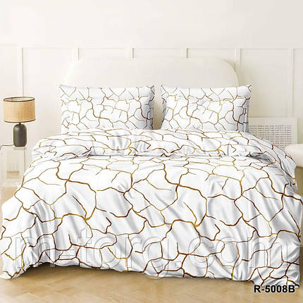 Комплект постільної білизни євро розмір 200/220 см, нав-кі 70/70,тканина сатин, фото 1