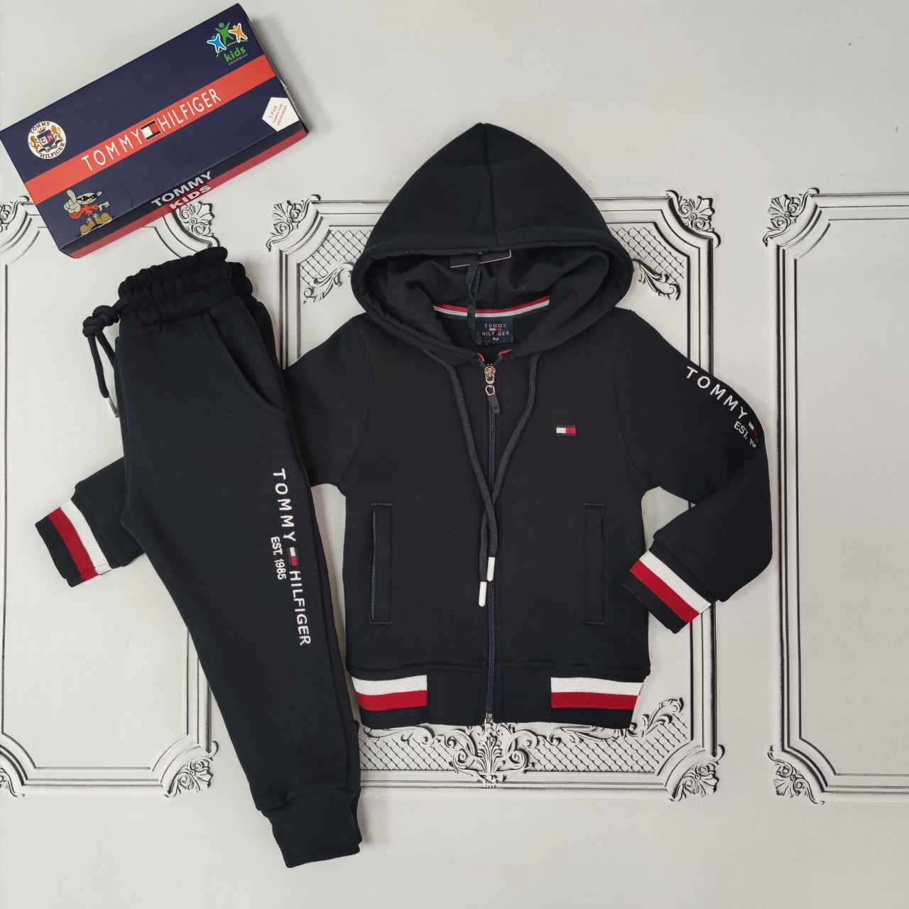 Дитячий теплий спортивний костюм на флісі Томмі Х