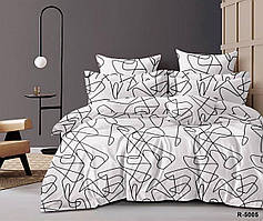 Комплект постільної білизни полуторний 150/210 см, нав-кі 70/70, тканина сатин