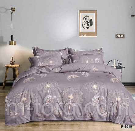Комплект постільної білизни полуторний 150/210 см, нав-кі 70/70, тканина сатин, 100% складається з бавовни, фото 1