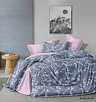 Комплект постільної білизни полуторний 150/210 см, нав-ки 70/70, тканина сатин, 100% складається з бавовни