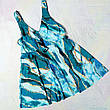 Купальник Роздільний. Танкіні із шортами. Морський бриз. Бірюзовий. Великі розміри., фото 7