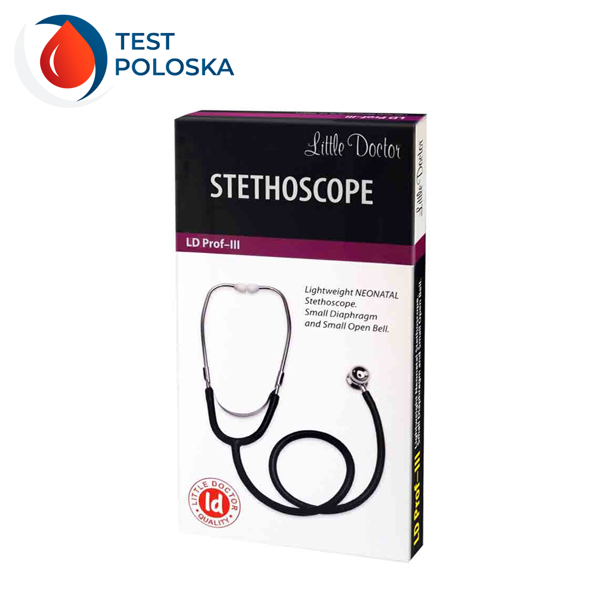 Стетоскоп неонатальний Little Doctor, LD Prof-3 SLDE з двосторонньою головкою