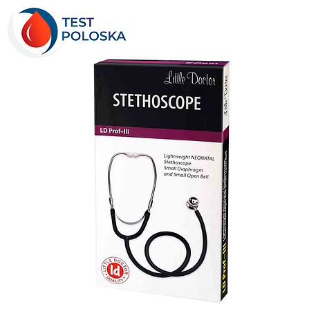 Стетоскоп неонатальний Little Doctor, LD Prof-3 SLDE з двосторонньою головкою, фото 1