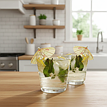 Набір прозорих склянок Web 200 мл 2 шт Sakura, фото 3