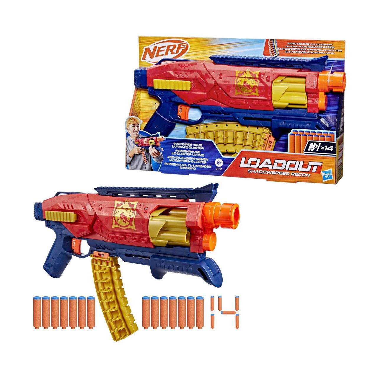 NER Бластер іграшковий "Nerf Loadout Shadowspeed Recon", фото 1