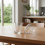 Набір прозорих склянок Web 200 мл 2 шт Sakura, фото 5