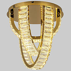 Люстра золота "CRYSTAL" арт-деко (90-L1052 (400), фото 4