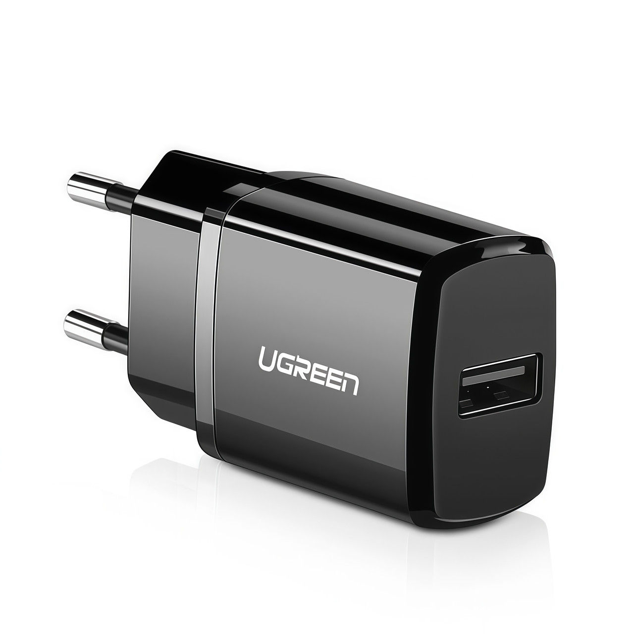 Мережевий зарядний пристрій UGREEN ED011 USB Wall Charger (USB-A, 10W). Black, фото 1
