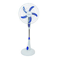 Вентилятор підлоговий (18 дюймів, 3 швидкості,1,25м, 5 лопасті) - GFS-4525С (GRUNHELM)