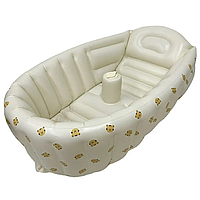 Портативна надувна ванна для купання малюків 98×65×28 см, MA627/Надувна ванна для малюків