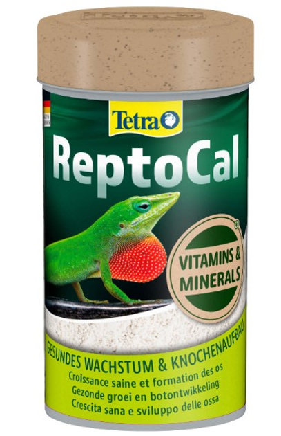 Мінеральна добавка для всіх видів рептилій Tetra "ReptoCal" 100 мл