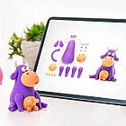 Набір пластиліну, що самостійно твердіє, ЛІПАКА – Корівка 30047-UA01, фото 4