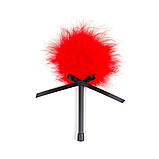 Міні тіклер-пір'їнка для еротичних ігор Secret Play Mini Feather Tickler Red ✨, фото 2
