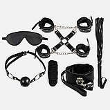 Комплект для бондажу з 8 предметів Secret Play Secret Pleasure Black Collection Bondage Kit, фото 8