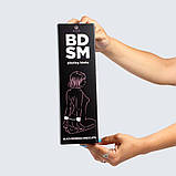 Чорні наручники для бондажу Secret Play Black Bondage Handcuffs ✨, фото 4