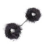 Наручники з чорним пір'ям Secret Play Feather Handcuffs Black, фото 2