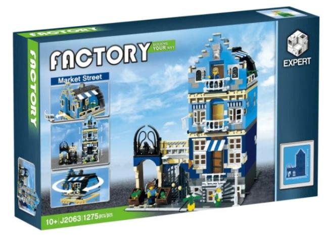 Конструктор Market Street великий набір міська вулиця сумісний з LEGO, фото 1
