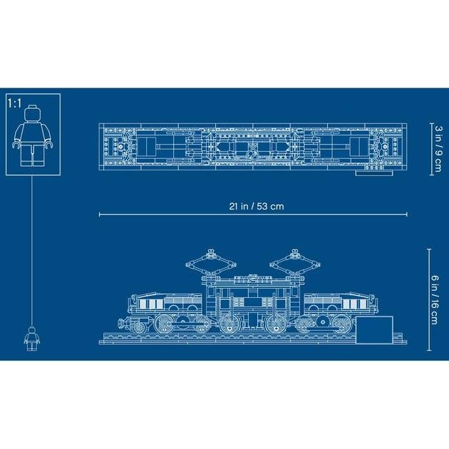 Конструктор Crocodile Train великий потяг з крокодилом сумісний з LEGO, фото 1