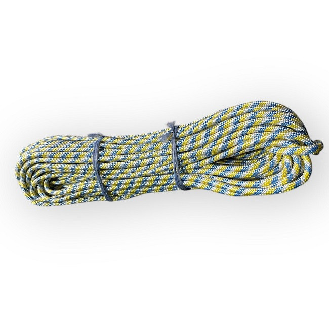 Фал плетений 25 м d=8 мм для якоря Якірний канат, трос канат для човна, фото 1