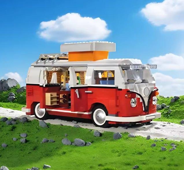 Конструктор Volkswagen T1 ретро фургон великий набір сумісний з LEGO, фото 1