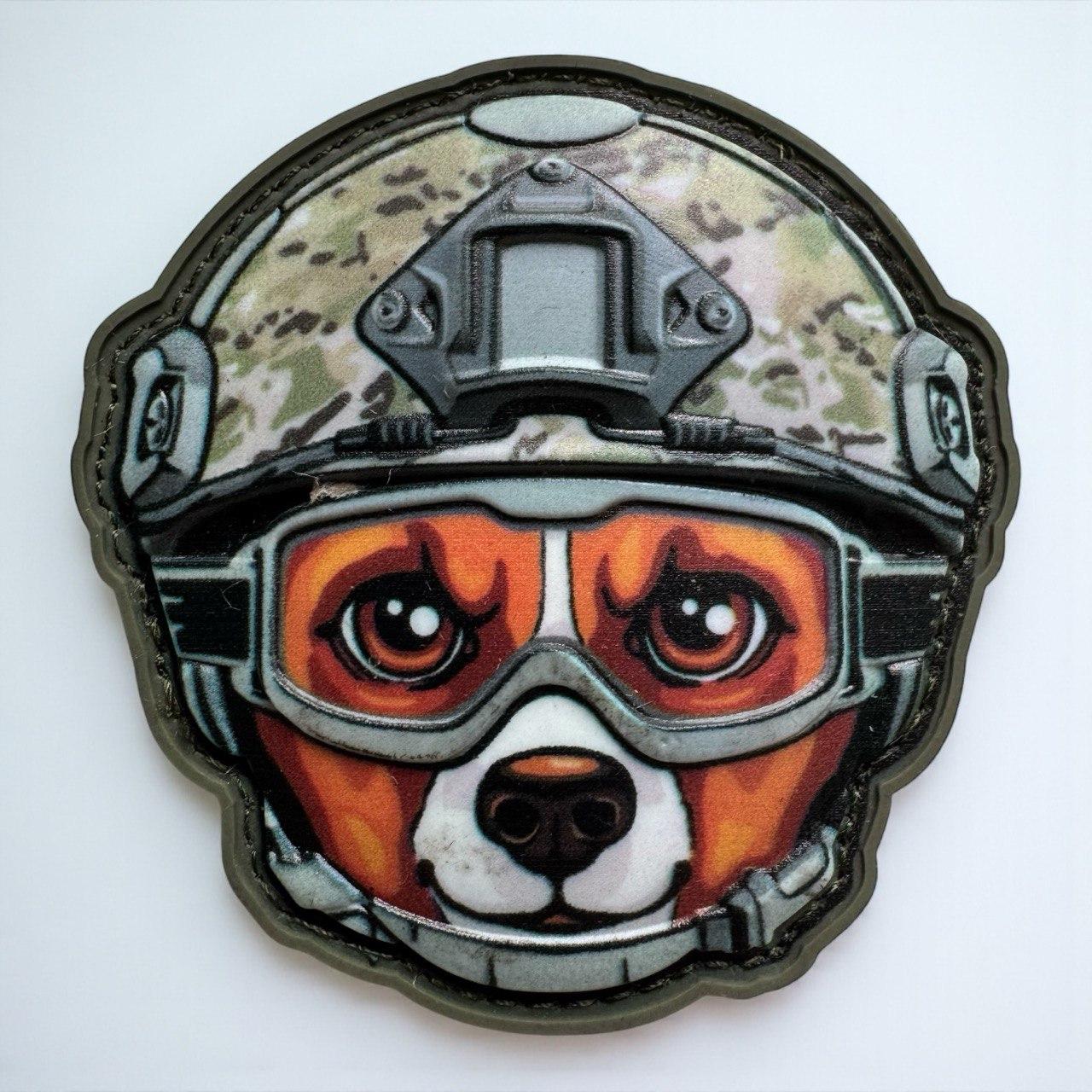 Шеврон патч пес патрон пвх