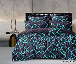 Комплект постільної білизни двоспальний 180/210, нав-ки 70/70, тканина сатин, 100% складається з бавовни