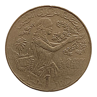 Туніс 1 динар, 1990