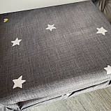 Постільна білизна Сімейний комплект з простирадлом на гумці з фланелі два підодіяльника, фото 3