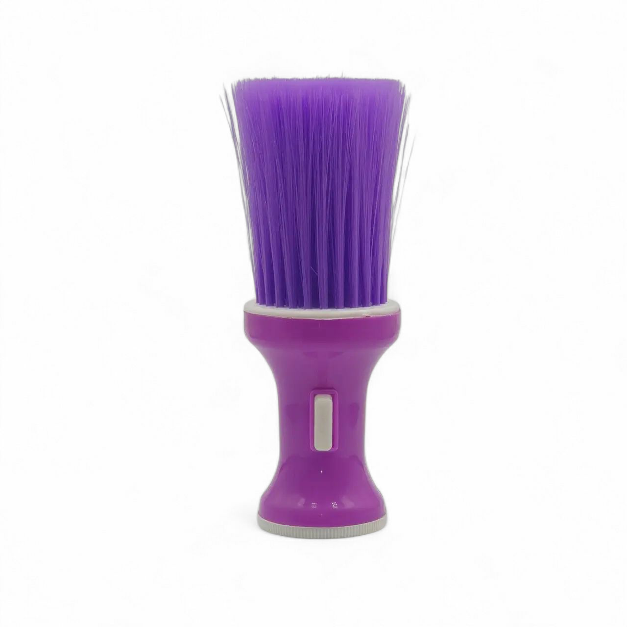 Щітка-Змітка 2-в-1 з Дозатором фіолетова– Для Змітання Волосся та Нанесення Тальку/Пудри (Професійна). Арт ТП100, фото 1