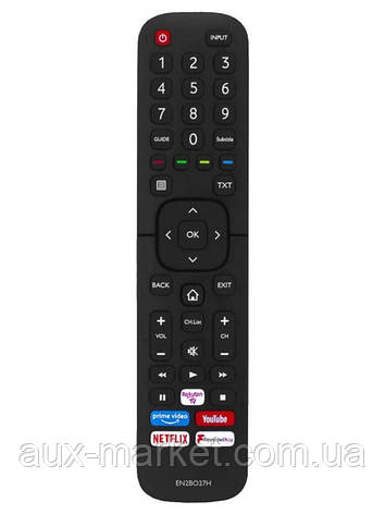 Пульт для телевізорів Hisense EN2BO27H (Netflix, PrimeVideo, YouTube), фото 1