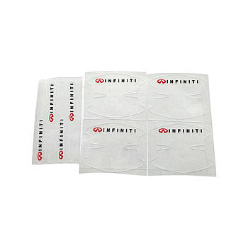 Захисні плівка під ручки на ручки авто з логотипом Infiniti, захист від подряпин