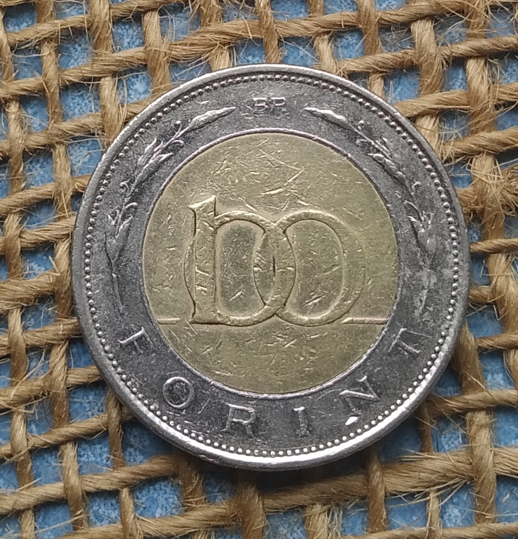 100 форинтiв 1996 року. Угорщина, фото 1