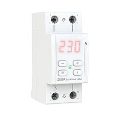 Реле контролю напруги ZUBR D2 - 40 red з термозахистом (DS Electronics Україна)