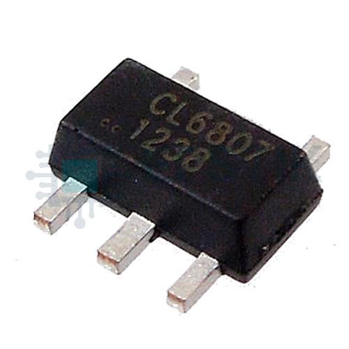 CL6807 стабілізатор струму 30В 1А SOT89-5, фото 1