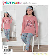 Піжама для дівчинки підліток бавовна 13-16 років TM MINIMOON (Туреччина)