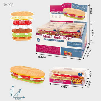 Набір іграшкових продуктів "Фаст фуд" M107 G-Rich