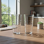 Набір склянок прозорих високих 500 мл Web Sakura, фото 5