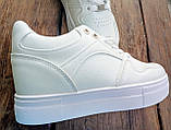 Кросівки снікерси білі жіночі, фото 7