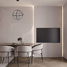 Люстра чорна "CRYSTAL" арт-деко (99-L8703S-3 (600) BK), фото 3