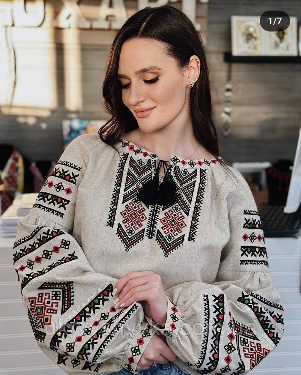 Жіноча вишита сорочка "Орнамент долі", фото 1