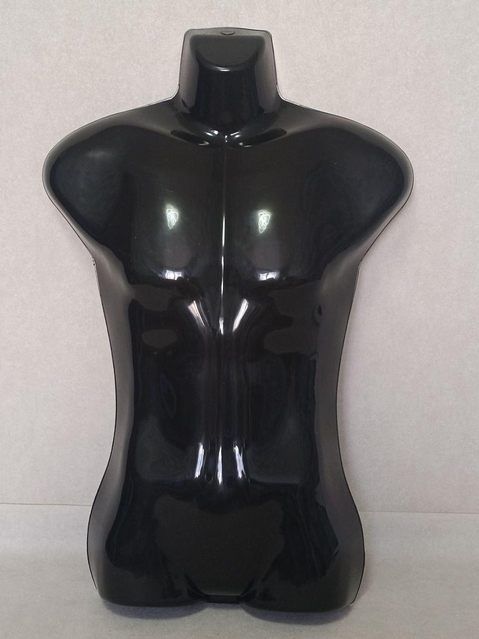 Манекен чоловічий підвісний. Чорний, фото 1