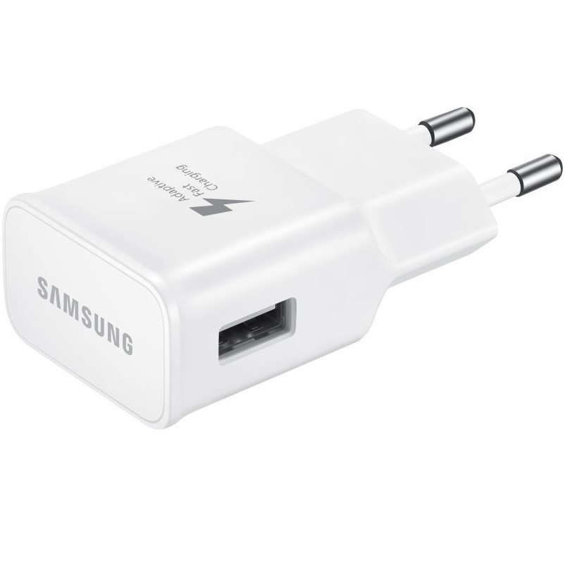 Мережевий зарядний пристрій Samsung EP-TA200 15W White (EP-TA200NWE) OEM, фото 1