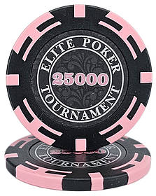 Фішки "Elite Poker Tournament" з високим номіналом 25000
