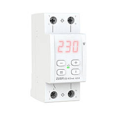 Реле контролю напруги ZUBR D2 - 63 red з термозахистом (DS Electronics Україна)