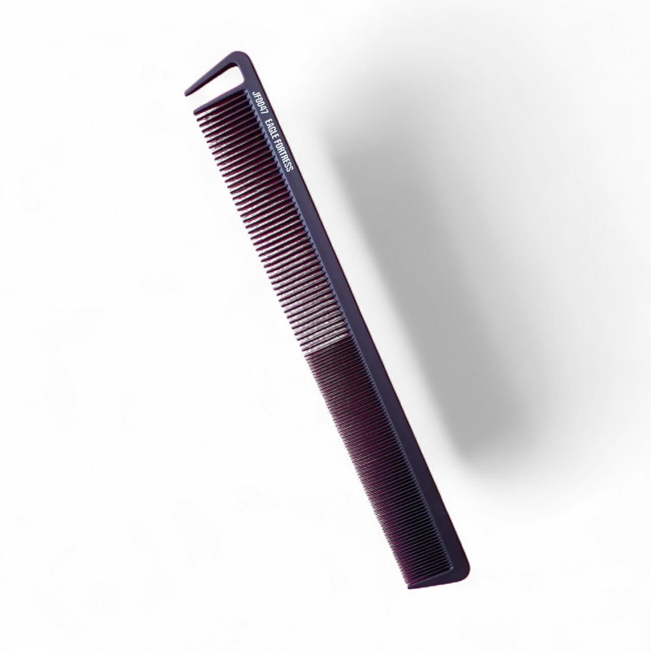 Гребінець для стрижки та укладання EAGLE FORTRESS JF0047 TOURMALINE. Професійний антистатичний гребінець із турмаліном., фото 1
