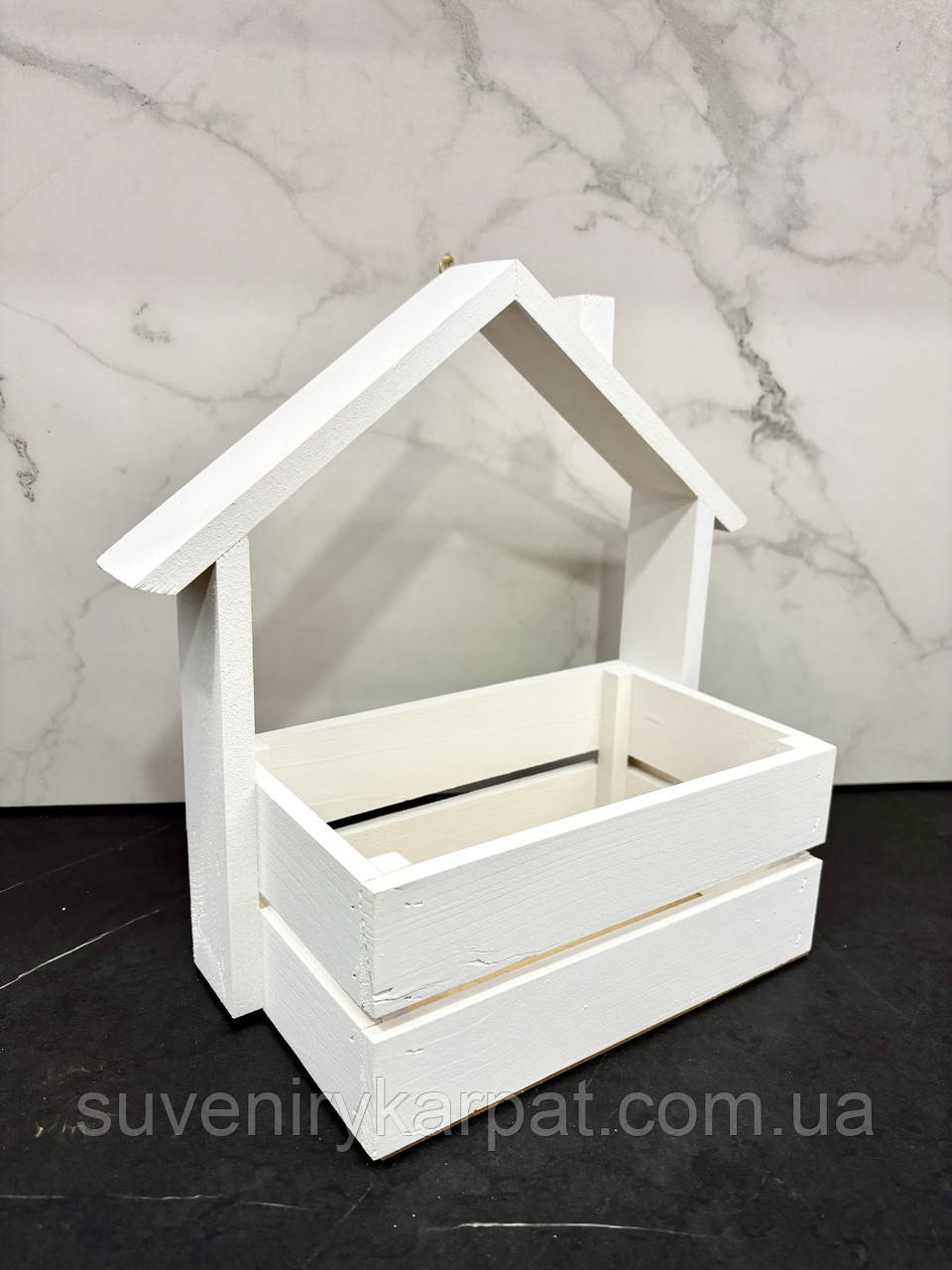 Кашпо декор Хатинка підвісний 31х30х14 см, фото 1