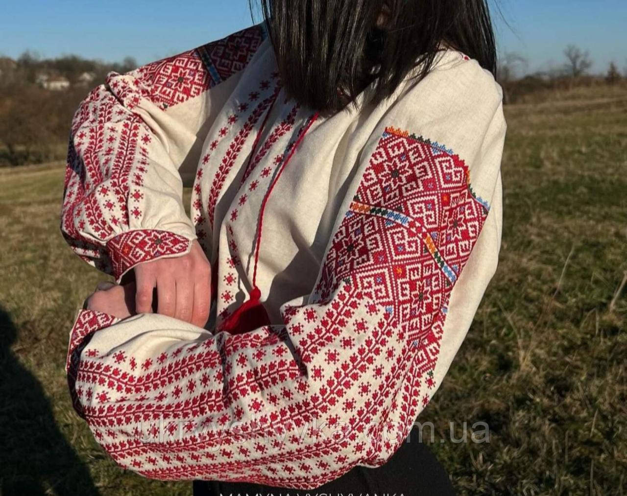 Жіноча вишита сорочка "Життєдайний візерунок", фото 1